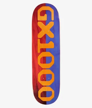 GX 1000 - Split Veneer Red/Blue Deck 8.25"