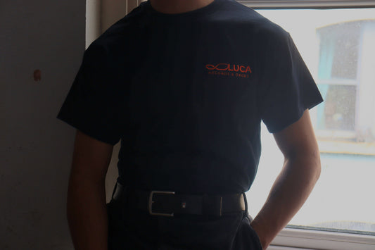 Luca Records & Decks Tee Black (Embroidered)