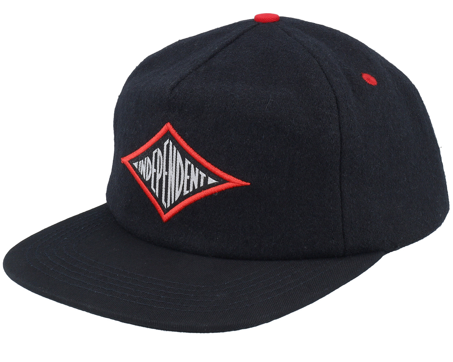 Independent Cap RTB Pilot Black O/S