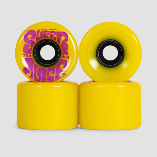 OJ Soft Wheels Mini Super Juice 78a Yellow 60 MM