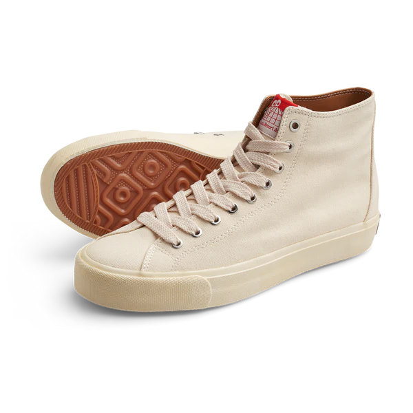 Last Resort High Top White Canvas ( VM003)