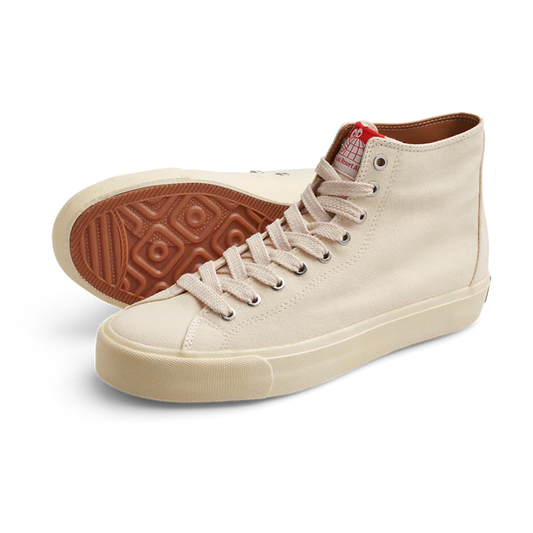 Last Resort High Top White Canvas ( VM003)