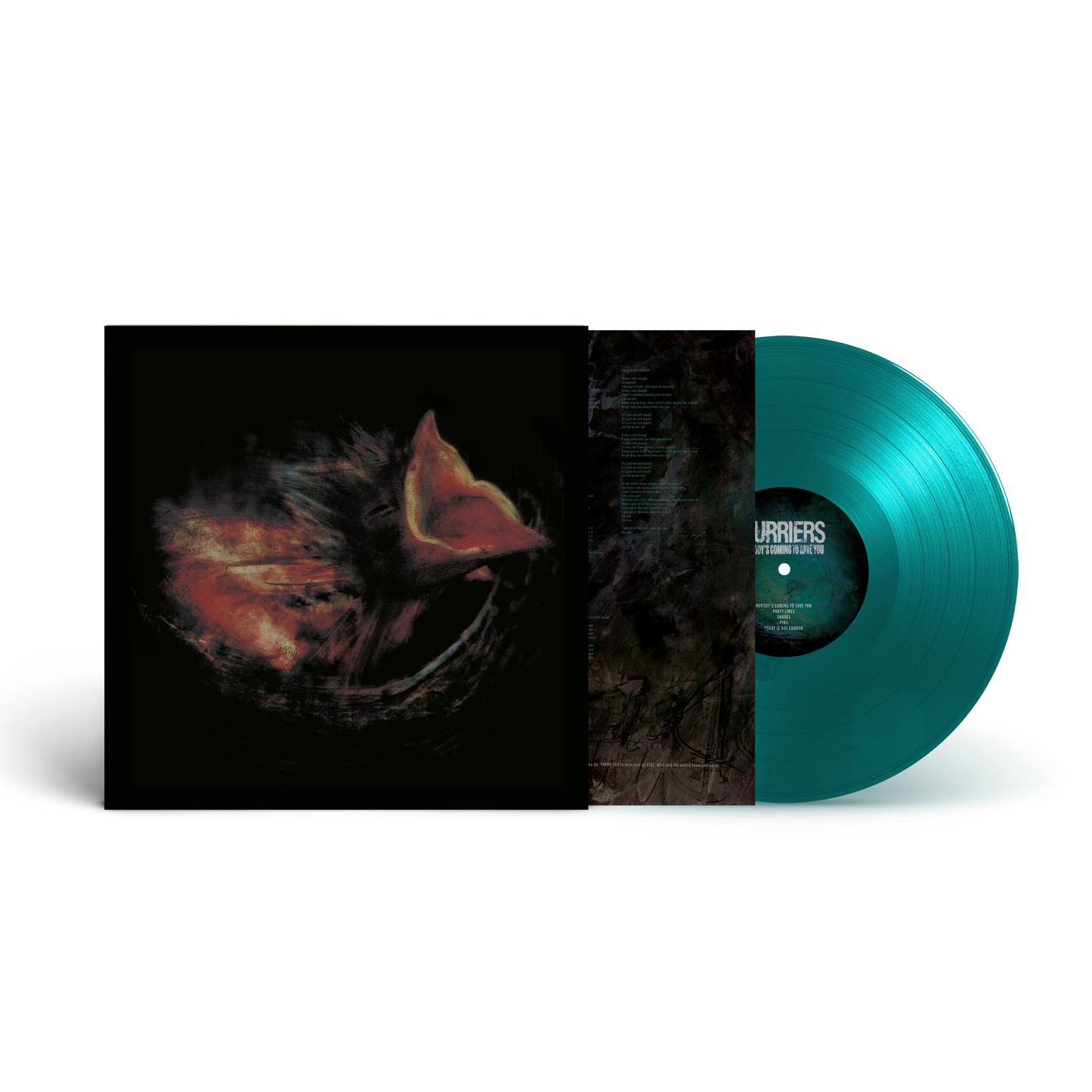 Gurriers - NOBODYS COMING TO SAVE YOU (Transparent Teal ) SEP 25