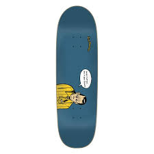 Santa Cruz Shaped Deck Dressen Laugh It Up Blue/Yellow 9.25 IN Deck