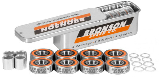 Bronson Speed Co. Bearings	G3 (Pack of 8) 8 MM