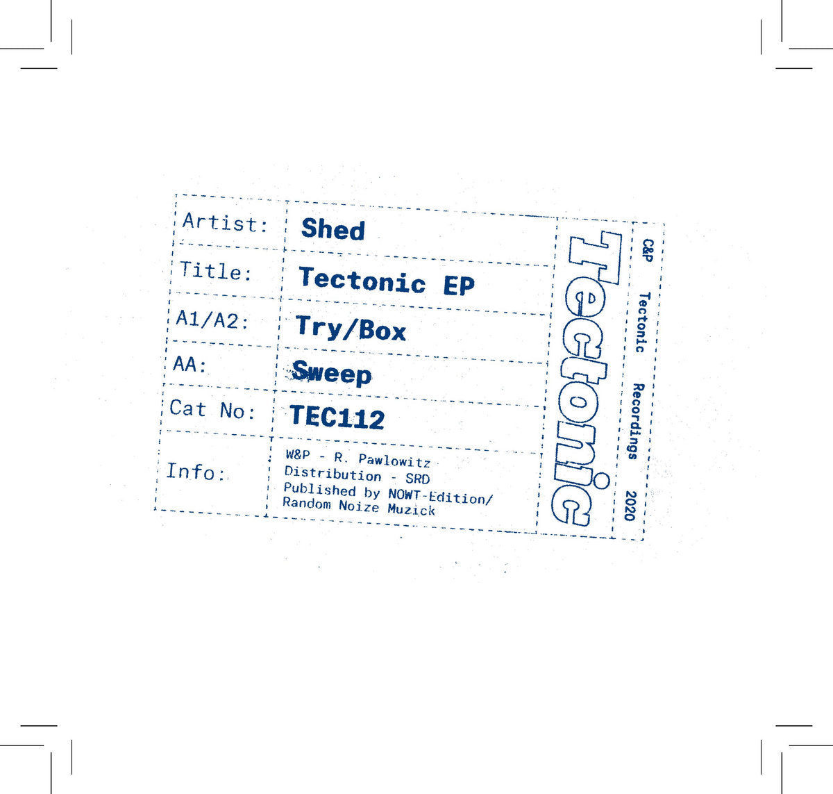 Shed - Tectonic EP