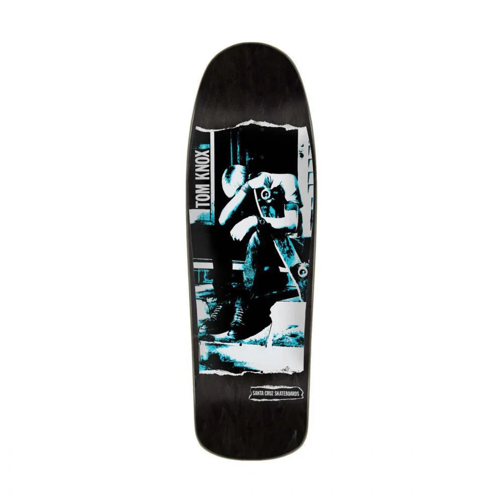 Santa Cruz Reissue Deck Knox Punk Black/Silver/Blue 9.89"