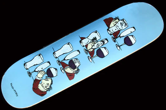 Pass Port Try Hard Series (Wine) 8.5" Deck