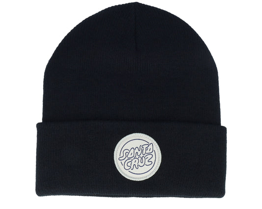 Santa Cruz Beanie Contour Bubble Dot Black O/S ADULT