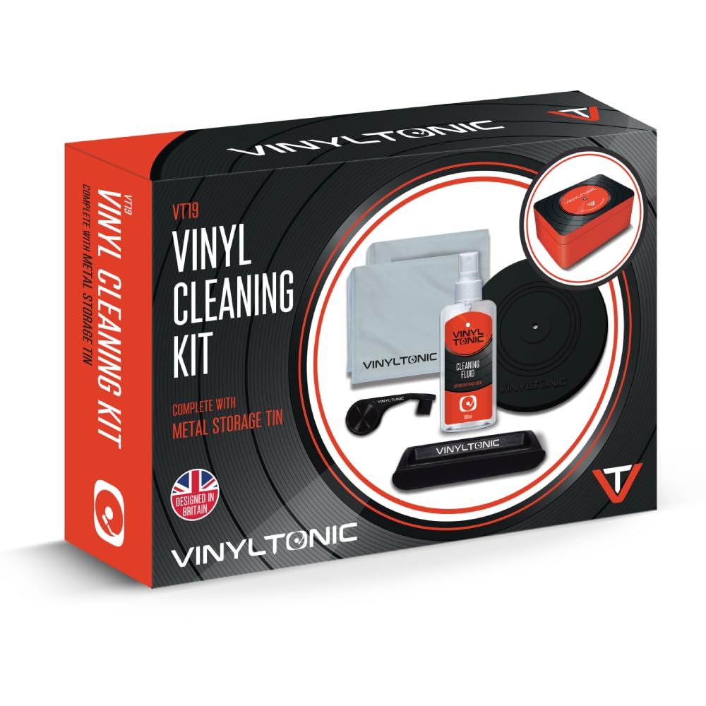 Vinyl Tonic Cleaning Kit Complete With Metal Storage Tin