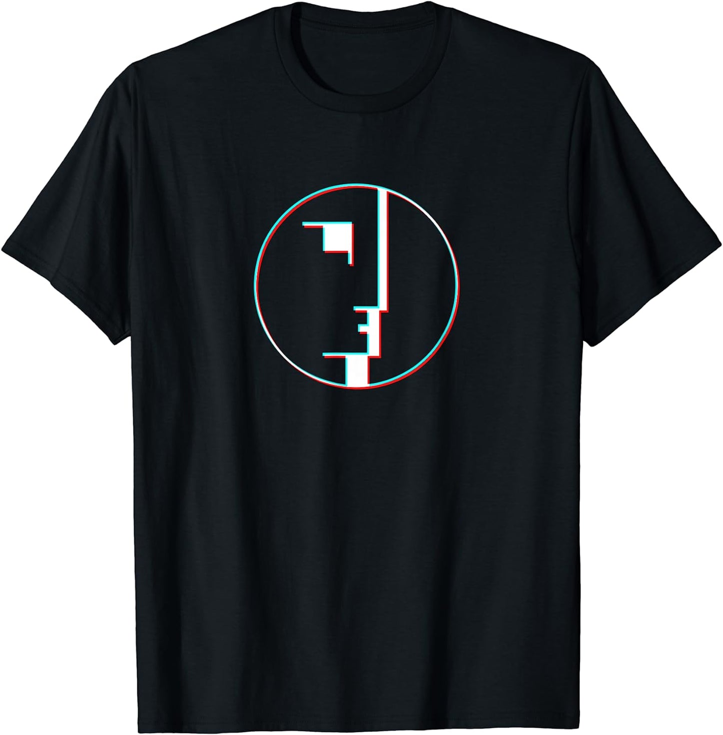 Bauhaus Logo Design Black Shirt Medium