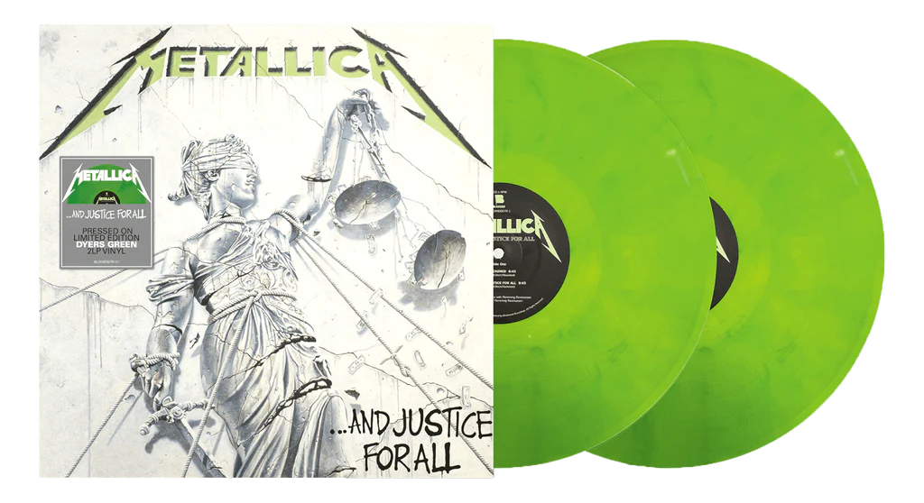 METALLICA - And Justice For All (Limited Edition Dyers Green)