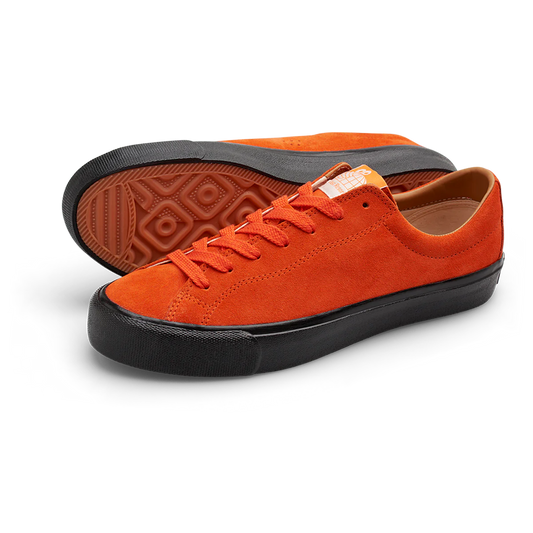 Last Resort Flame Orange Suede Shoe ( VM003)