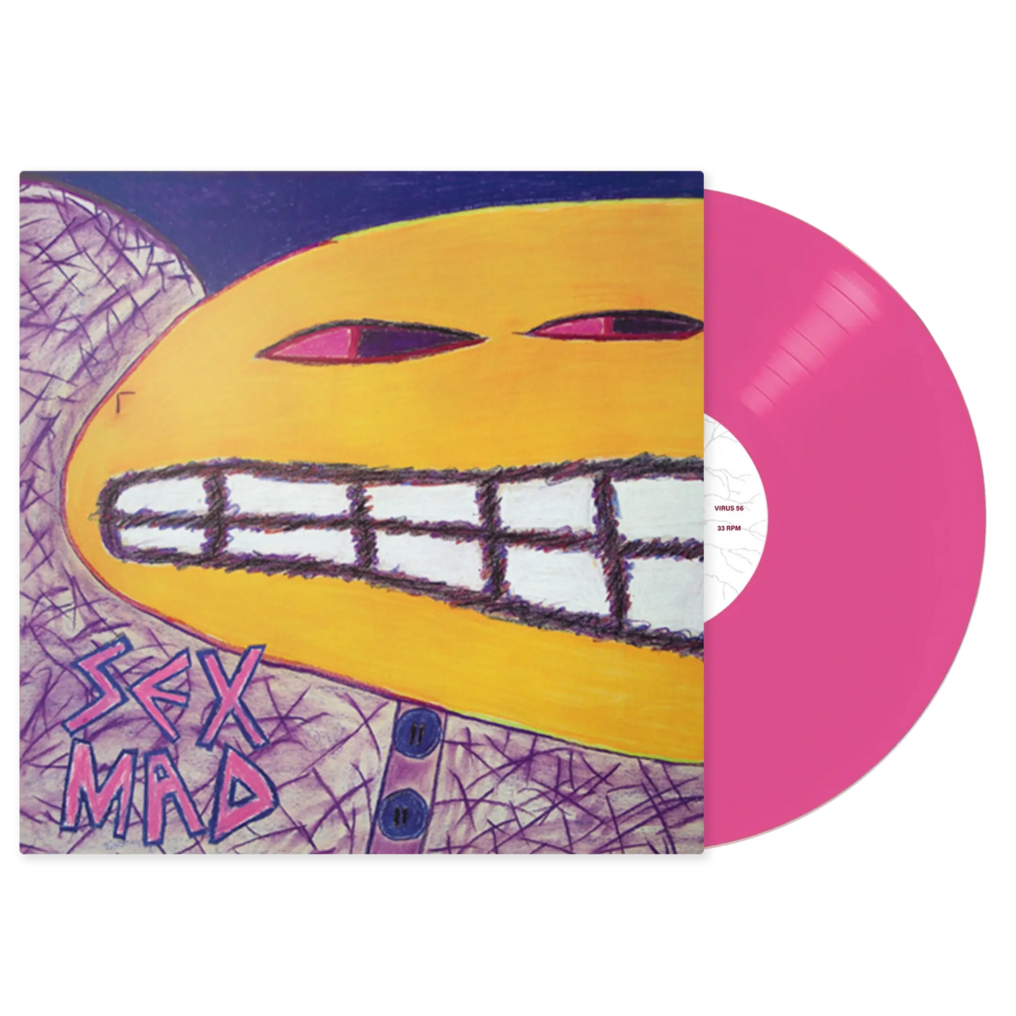No Means No - Sex Mad Solid Pink Vinyl FEB 13