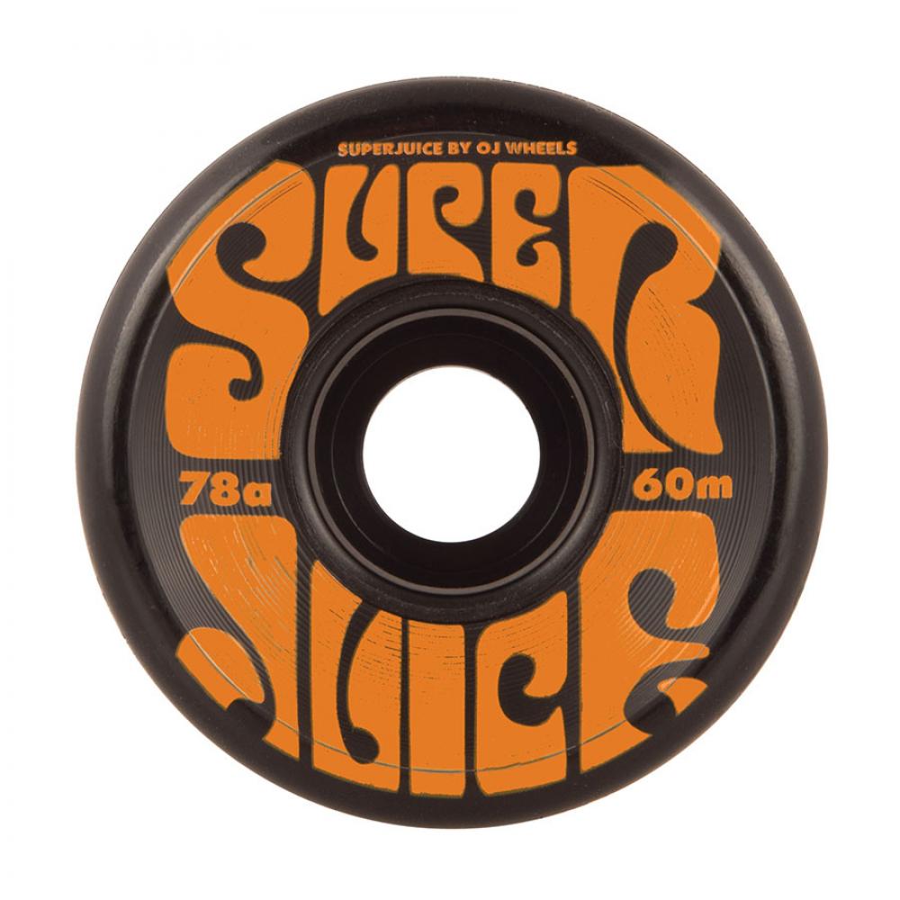 OJ Soft Wheels Hot Juice 78A Black 60 MM