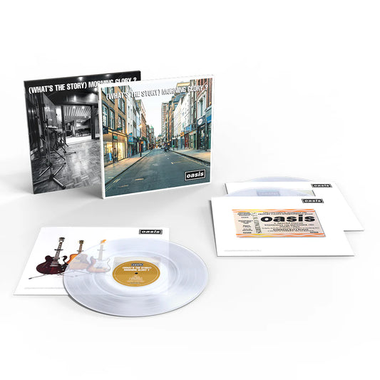 Oasis - (What's The Story) Morning Glory? Limited Edition Deluxe 30th Anniversary X3 LP Clear Vinyl
