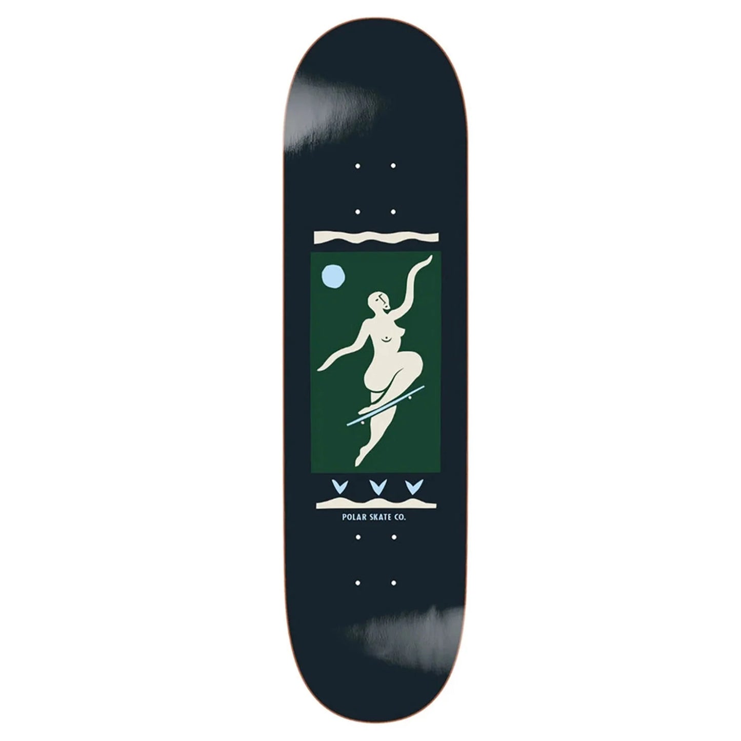 Polar Team - No Comply (Charcoal) 8.5" Deck