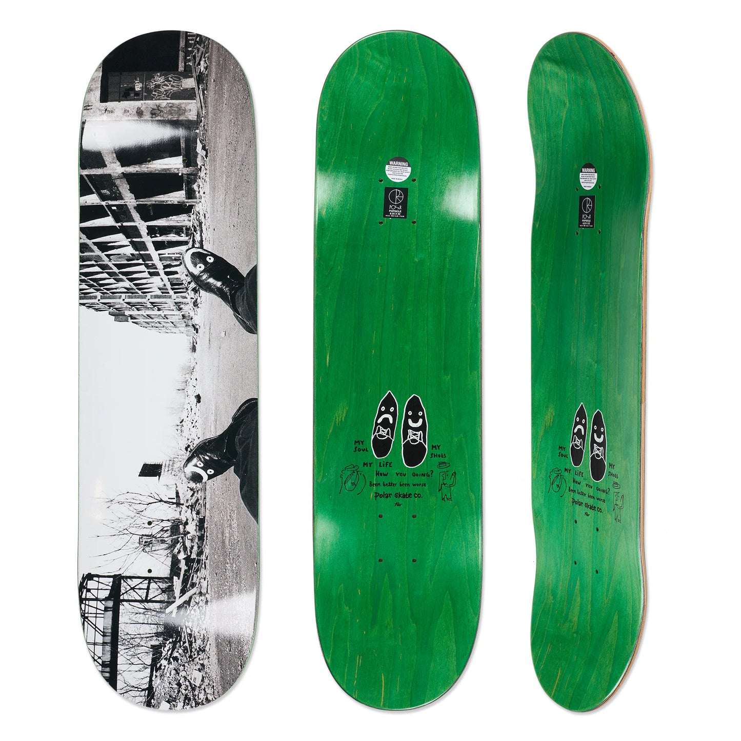 Happy Sad - Detroit 8.25 Polar Deck