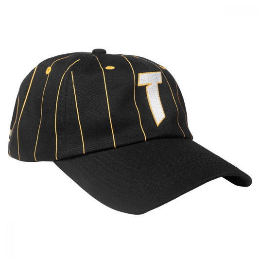 Thrasher Cap T Logo Old Timer Hat Black/Yellow