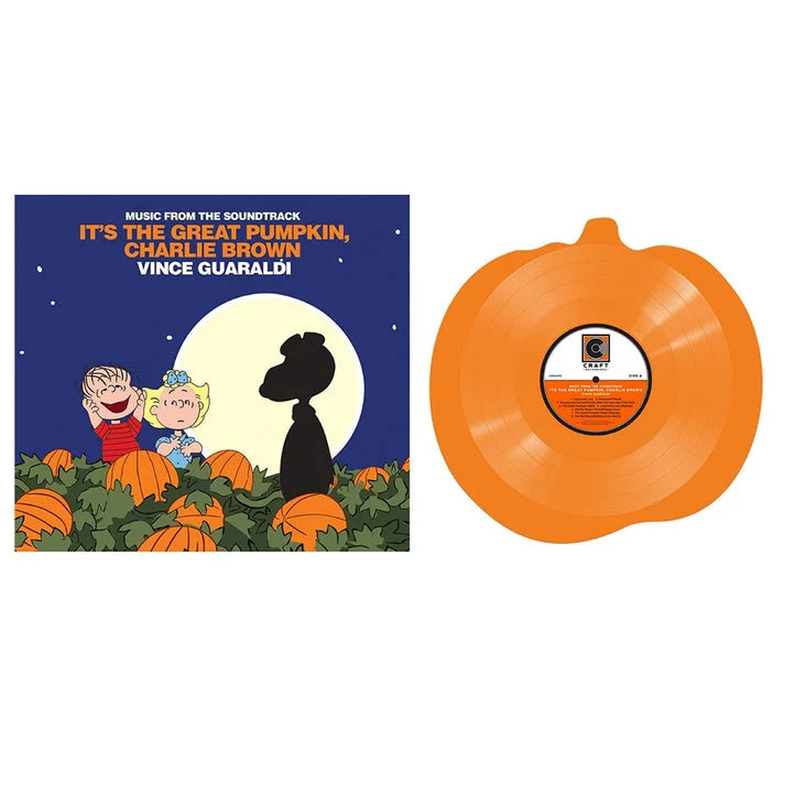 Vince Guaraldi - It's The Great Pumpkin, Charlie Brown O( Ltd Ed. Pumpkin Shaped Disc)