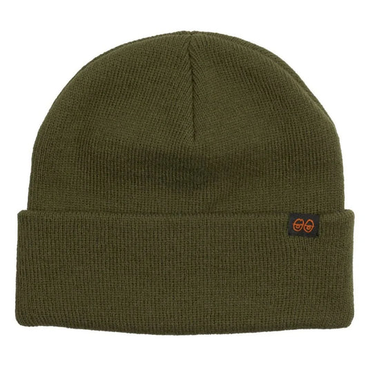 Krooked Beanie Eyes Clip Olive/Black/Orange O/S ADULT