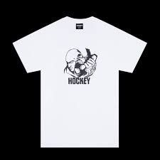 Hockey Please Hold T-Shirt White (Large)