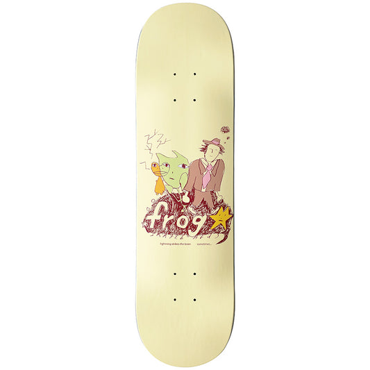 Frog Skateboards Lightning Strikes The Brain, Sometimes... 8.0" Deck