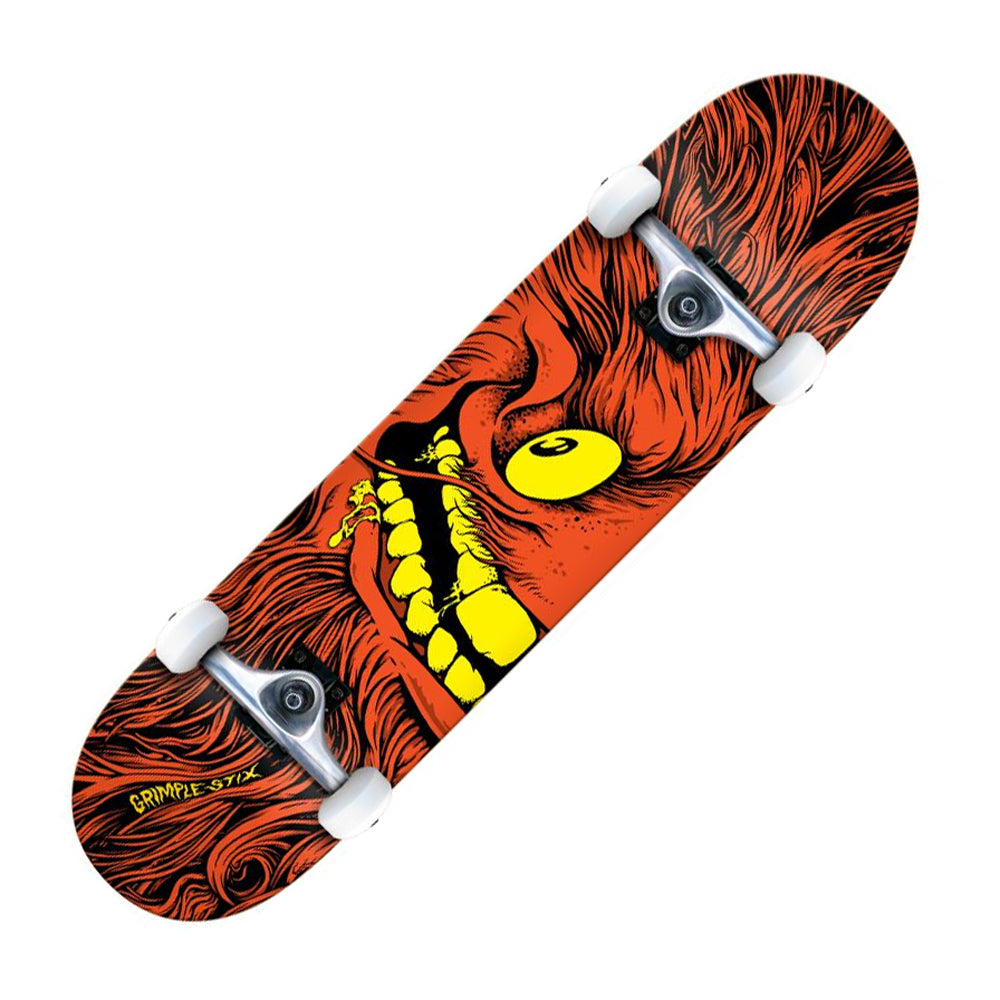 Anti Hero Complete Deck Grimple Full Face Red 8.0"