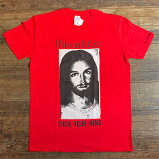 Poison Idea Pick Your King Red T Shirt Medium