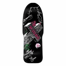 Santa Cruz Reissue Malba Tombstone Black 10.24" Deck