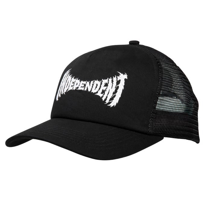 Independent Metal Span Meshback Cap Black