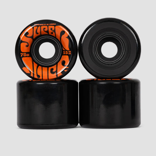 OJ Soft Wheels Mini Super Juice 78a Black 55 MM