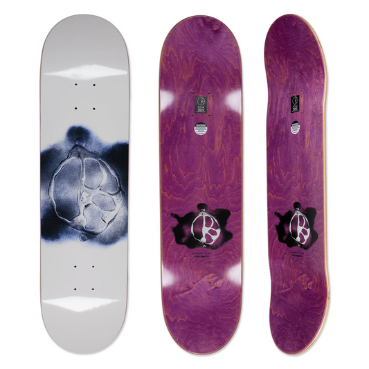 Polar Team Stroke Logo Cream 8.5" Deck