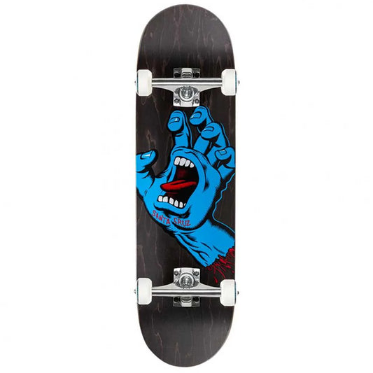 Santa Cruz Complete Kit (UK) Screaming Hand w Krux and OJ Black 8.6 IN Deck