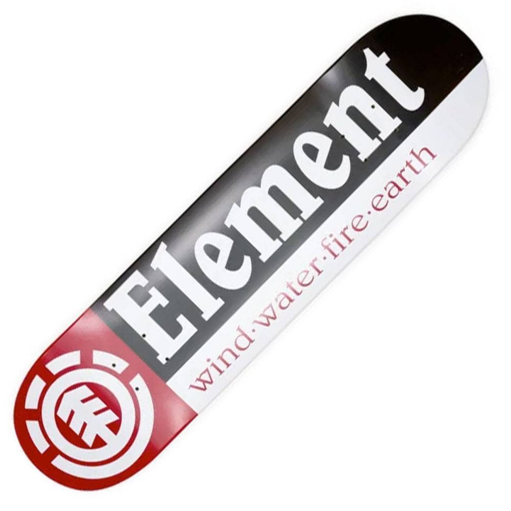Element Team Deck (UK) Section Black/White/Red 8.25"